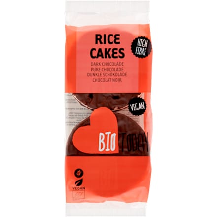 Vegan ricecakes chocolate bio