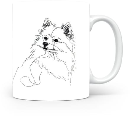 Beker Dwergspits / Pomeriaan Kleinspitz
