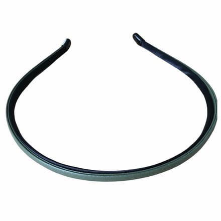 Haarband- groen leer 4.5 mm- leer- Charme Bijoux