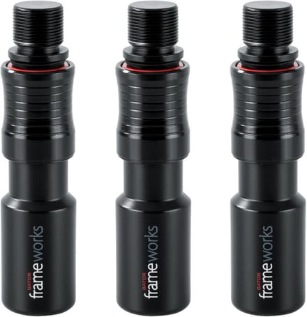 3x Microfoon met Snelle Bevestiging voor Studio en Podium