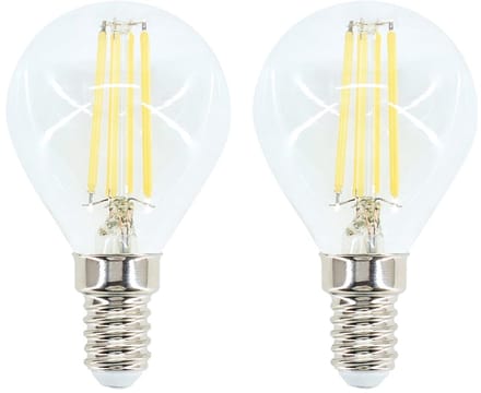 Bemko Premium LED Lamp E14 - vervangt 50W (6W) - 700lm - 2700K Warm Wit - 230V - 2 stuks