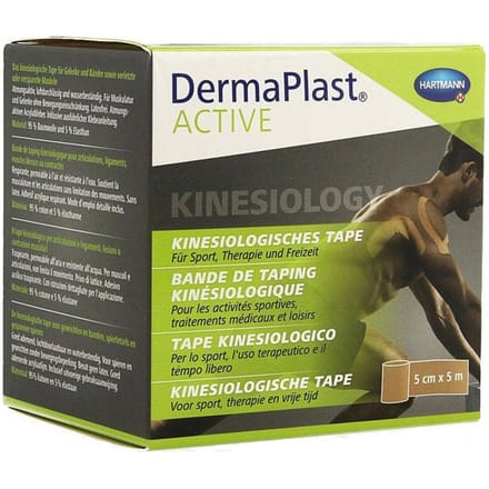 Hartmann Dermaplast Active Kinesio Tape Beige 5cm x 5m 5220420 1 Verband