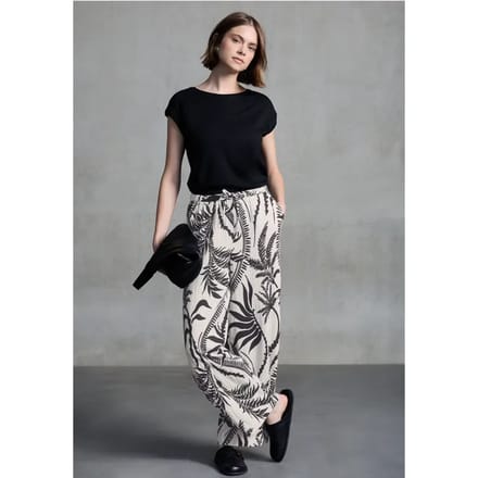 Mousseline broek Wide Legs
