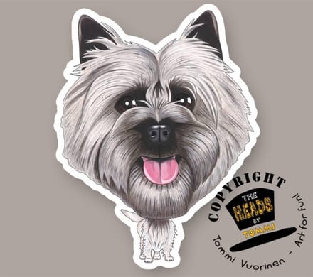 Magneet Hond Cairn Terrier