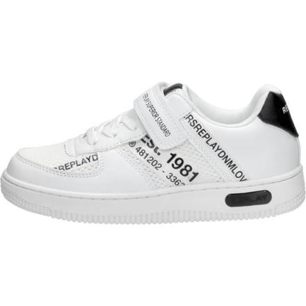 Replay Epic Jr 4 Sneakers - Jongens - Wit - Maat 30
