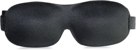 Lichtdicht Slaapmasker Zwart Polyester Geurneutraal & Comfortabel