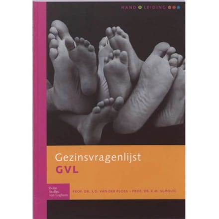 Gezinsvragenlijst (Gvl) - Handleiding - J.D. van den Ploeg