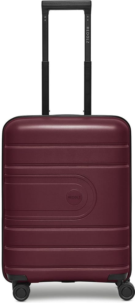 REDOLZ trolley Essentials 11 Trolley Burgundy wijnrood 56cm