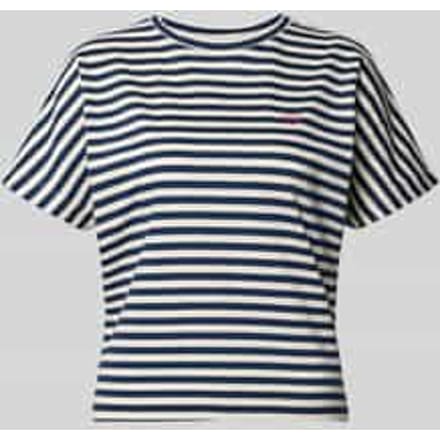 T-shirt met streepmotief model 'Salentine stripe'