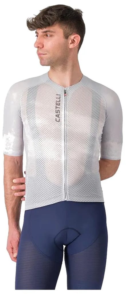 Castelli Climber´s A/c Korte Mouw Wielertrui Grijs 2XL Man