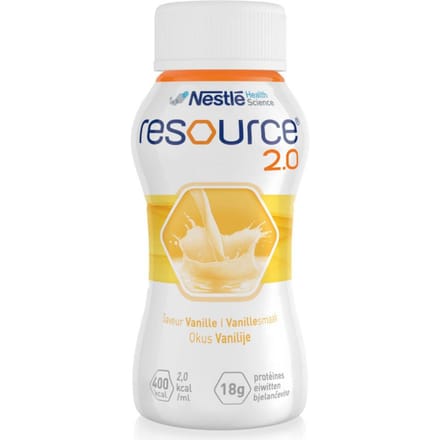 Resource 2.0 Vanille 4x200 Drinkbare oplossing