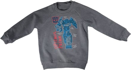 Transformers Kinder Optimus Prime-sweatshirt HSB-31-TF1202-DTF556