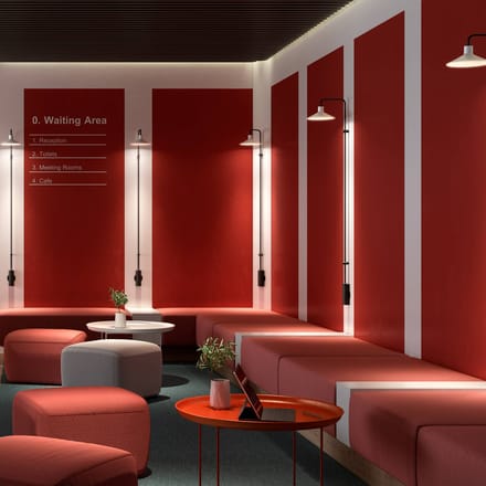 Bover Platet A06 LED wandlamp schakelaar