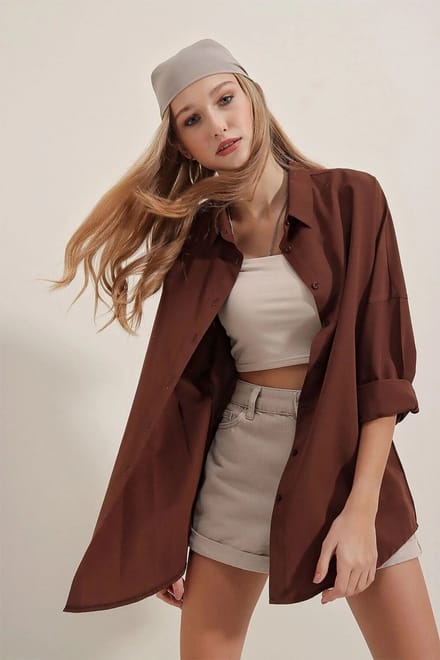 Oversized Poplin 2-Pack Shirt