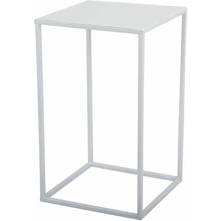 HowHomely Serie - Moderne Staande Plantenbak - Wit - Loftstijl - 40cm
