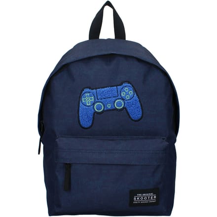 Skooter Daring Dudes Rugzak - Blauw - Game Controller