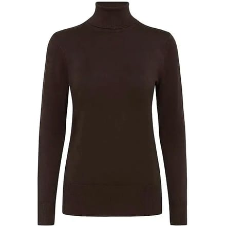 Pull ASTRID ROLL NECK KAFFE BLACK COFFEE 191111
