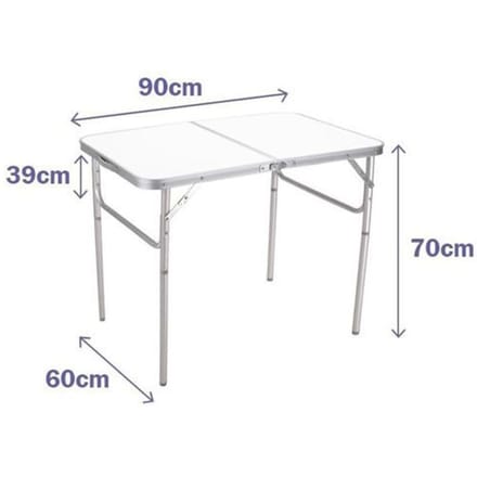 Vouwtafel Marbueno Wit 90 x 70 x 60 cm
