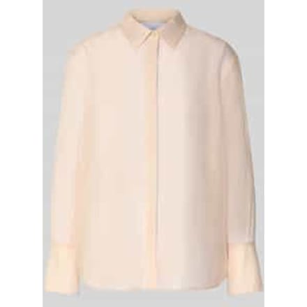 Organza-blouse met grote manchetten - curated by Vicky Heiler
