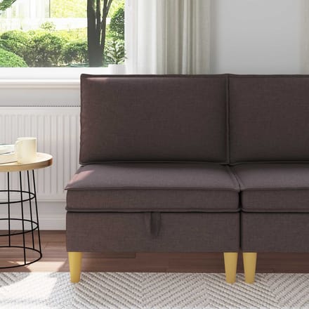 vidaXL - Sofa - met - opslag - Stof