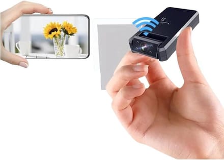 Mini Camera - Draadloze Camcorder - Beveiliging Thuis - Bewegingsdetectie - 8x4.6x1.7 cm - Zwart
