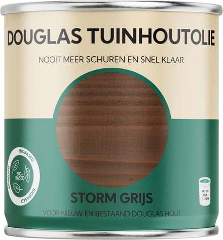 Douglas Tuinhout Olie - Storm Grijs-750ml