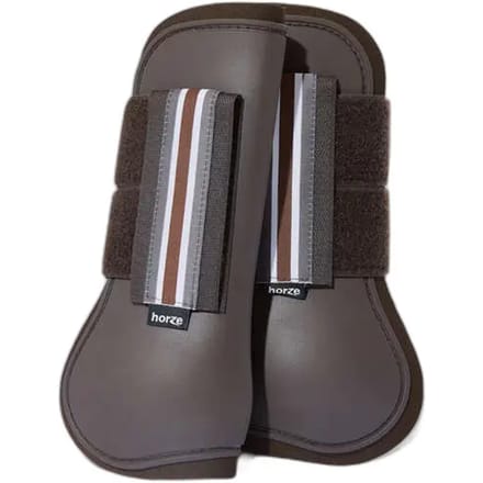 Horze Adepto Peesbeschermers, Dark Brown, Pony
