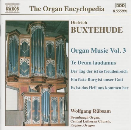 Wolfgang Rübsam - Buxtehude: Organ Music 3 (CD)
