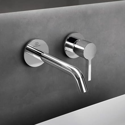 Ideal Standard Joy - Inbouw wastafelkraan, uitloop 18 cm, 2-gats, chroom A7378AA