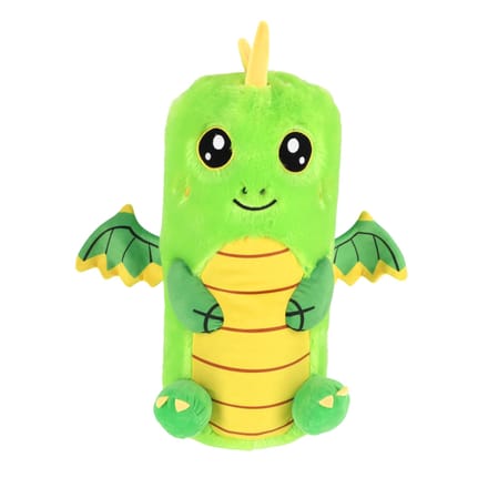 Pluchiez knuffeldraak speelgoed 50 cm - stuiterende draak.