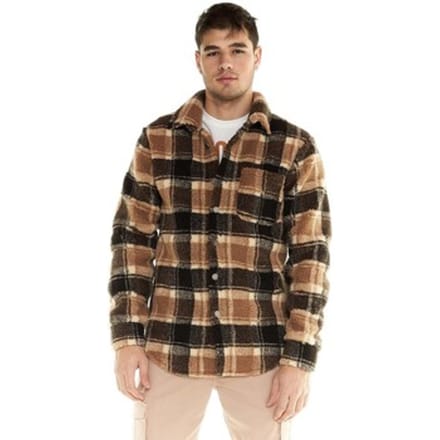 Onderhemd Leone 1947 Man Jacket Sherpa Buttons Shades