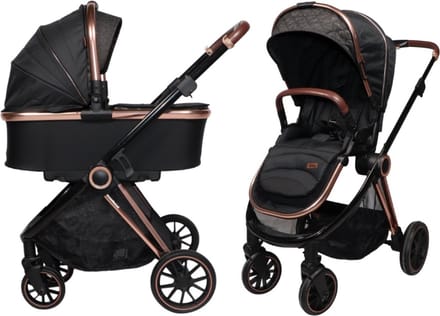 Ding Fenix Black/Rose Kinderwagen DI-191702