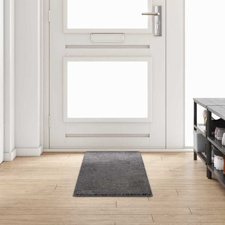 vidaXL Tapijt Loper Grijs 50 x 200 cm 100% Polypropylene Tuft