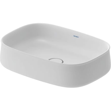Duravit Zencha countertop sink 55 x 39 cm, without tap hole bench 2373553279