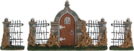 Lemax - Bramble Gate - Set Of 3