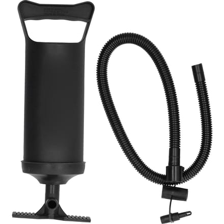 Handpomp Draagbare Dubbele Snelle Handpomp met Antislip Handvat voor Opblaasboten black