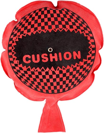 Opblaasbaar Kussen - Grap Speelgoed - Feestelijk Vermaak - Realistisch Geluid - 20 cm - Multicolor