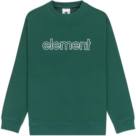Element Central Lowcase Sweatshirt Groen 12 Years Jongen