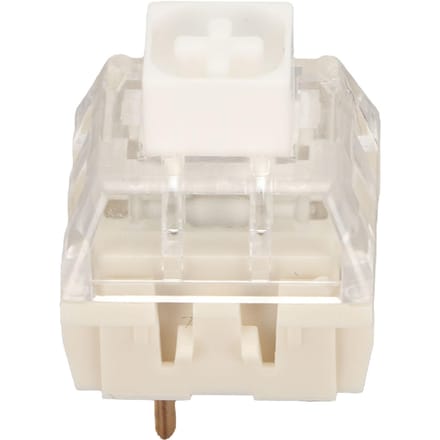 30 stuks Mechanische Toetsenbord Schakelaars Waterdicht Achtergrondverlichting DIY Toetsenbord Schakelaar voor het Aanpassen van Toetsenborden Type 2 white