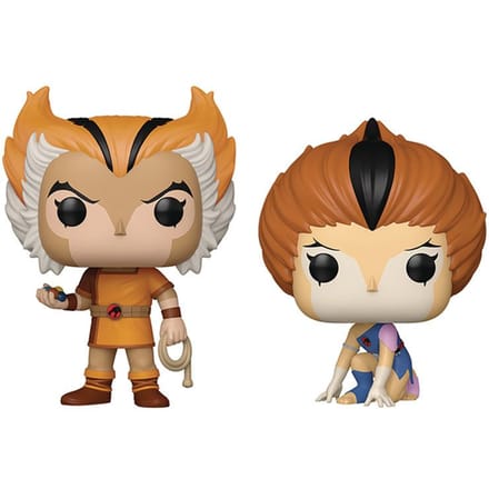 Funko Thundercats POP! Vinyl Figuur 2-Pack Wilykat & Wilykit 9 cm Mini-Figuur