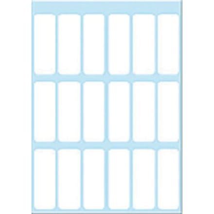 Etiket HERMA 3650 12x34mm wit 126 stuks