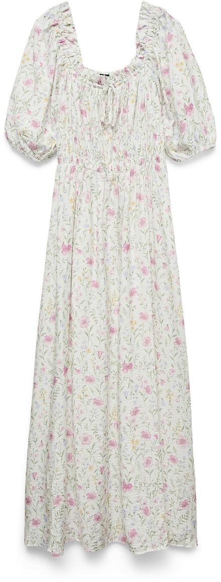 Vero Moda Gesmokte jurk VMJULIETTE Lange jurk