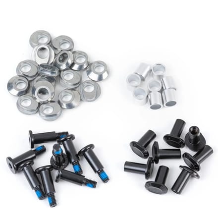 Roller vervangonderdelen set van assen Kizer (x8)