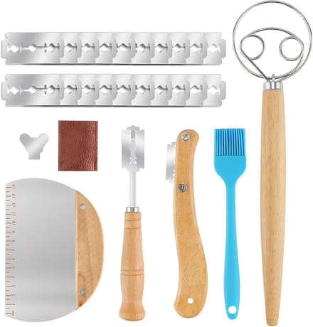 Deegmes - Deegmesje - Lame - Lame Mesje - Baguette Mes - Bakkers Set - Deegmes Set