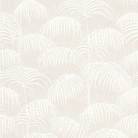 Natuur behang Profhome 961981-GU textiel behang gestructureerd met natuur patroon mat crème wit 5,33 m2