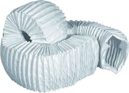 domus 933 wit pvc afv.slang 3m Doeco Luchtafvoer