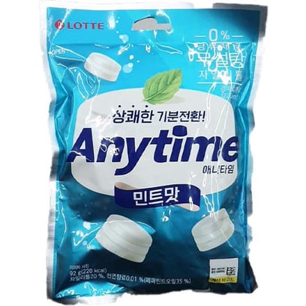 Anytime Munt snoep 92g 3EA
