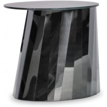 ClassiCon - Pli bijzettafel - onyx zwart glanzend - 48 cm