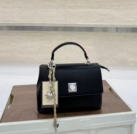 TK-S Schoudertas, Handtas, Crossbody, lederlook - zwart