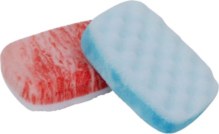 D&L Badspons Marble - 1 Pak van 2 Badsponsen - Verschillende Kleuren